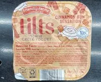 Mängden socker i Tilts cinnamon bun sensation