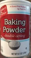 Mängden socker i Baking Powder