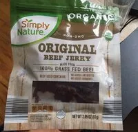Mängden socker i Original beef jerky