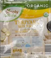 Mängden socker i Organic Teriyaki Beef Jerky
