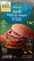 Mängden socker i Kale veggie burguers