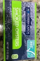 Mängden socker i Snoked oysters