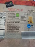 Mängden socker i Mixed Fruit