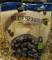 Mängden socker i Frozen Blueberries