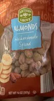 Mängden socker i Almonds snickerdoodle Spiced