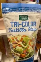 Mängden socker i Tri-Color tortilla strips