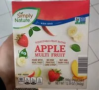 Mängden socker i Apple multi fruit
