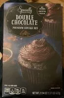 Mängden socker i Double Chocolate Premium Cupcake Mix