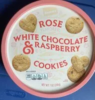 Mängden socker i Rose White Chocolate and Raspberry Cookies
