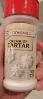 Mängden socker i Cream of tartar