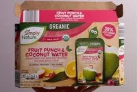 Mängden socker i Fruit Punch & Coconut Water