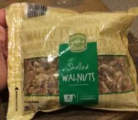 Mängden socker i Shelled Walnuts