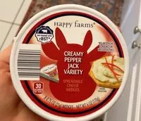Mängden socker i Creamy pepper jack variety