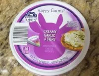 Mängden socker i Creamy Garlic and Herb Spreadable Cheese Wedges