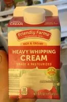 Mängden socker i Heavy Whipping cream