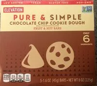 Mängden socker i Pure & Simple Chocolate Chip Cookie Dough