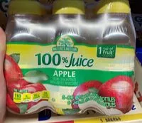 Mängden socker i 100% apple juice 6-8 fl oz bottles