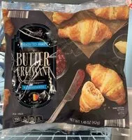 Mängden socker i Butter croissant