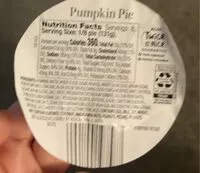 Mängden socker i Pumpkin pie