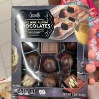 Mängden socker i White wine pairing chocolates