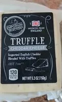 Mängden socker i Truffle cheddar cheese