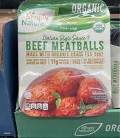 Mängden socker i Beef meatballs