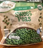 Mängden socker i Sweet peas