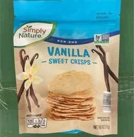 Mängden socker i Vanilla Sweet Crisps
