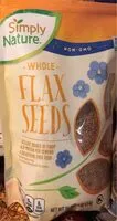 Mängden socker i Whole Flax Seeds