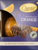 Mängden socker i Choceur milk chocolate orange