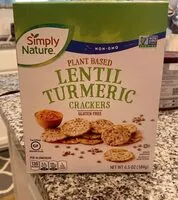 Mängden socker i Lentil Turmeric Crackers