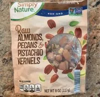 Mängden socker i Raw Almonds, Pecans & Pistachio Kernels