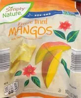 Mängden socker i Freeze Dried Mangos