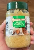 Mängden socker i Minced garlic in extra virgin olive oil