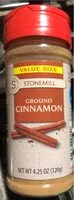 Mängden socker i Ground cinnamon