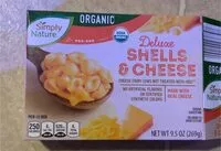 Mängden socker i Organic deluxe shells and cheese