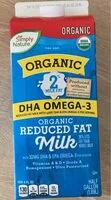 Mängden socker i Simply Nature Organic Reduced Fat Milk 2%