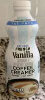 Mängden socker i Fat free French vanilla coffee creamer