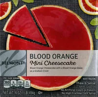 Mängden socker i Belmont Blood Orange Mini Cheesecake