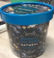 Mängden socker i Blueberry chia muffin oatmeal