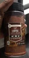 Mängden socker i Coffee dry rub