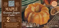 Mängden socker i Belmont Maple Brown Sugar Mini Bundt Cake Delicious Scratch Made Brown Sugar, Yogurt and Buttermilk Sponge Cake With A Maple Glaze