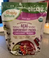 Mängden socker i Acai Superfruit Packs