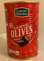 Mängden socker i Large pitted olives