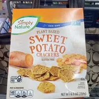 Mängden socker i Sweet Potato Crackers