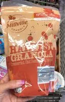 Mängden socker i Harvest Granola