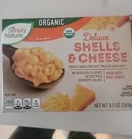 Mängden socker i Deluxe shells and cheese