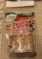Mängden socker i Fruit & Nut Granola Cereal