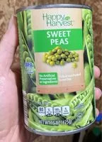 Mängden socker i Sweet peas