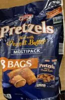 Mängden socker i Pretzels filled with peanut butter